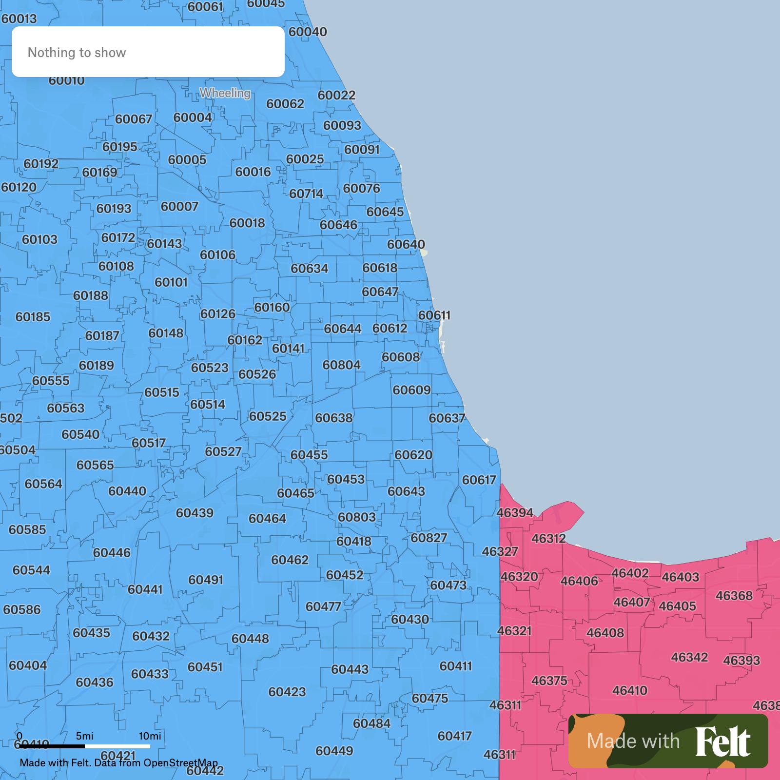 ZIP Codes in Cook County, Illinois