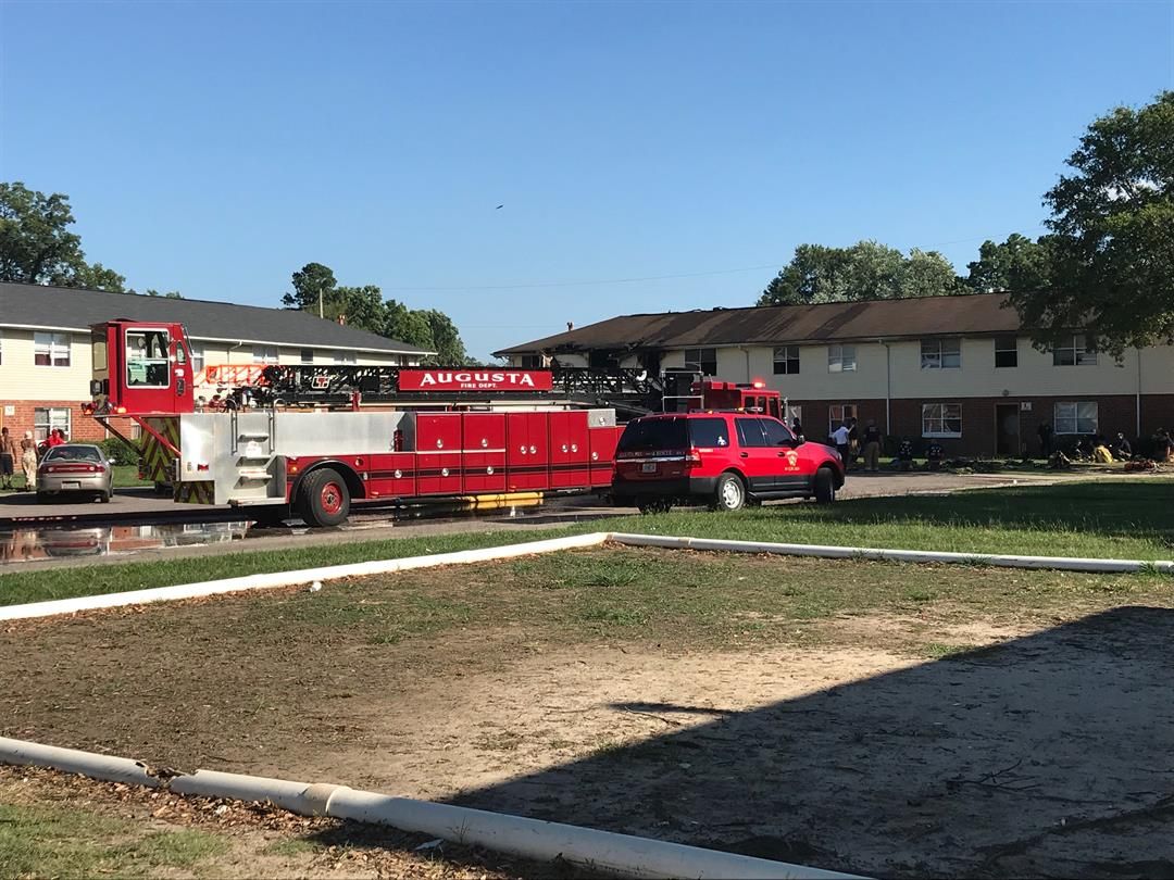 Fire at River Glen Apartments WFXG FOX 54 News Now