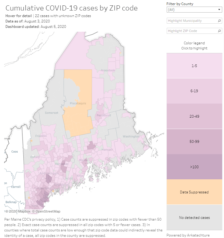 Maine CDC reports 22 new coronavirus cases, no new deaths Newsradio WGAN