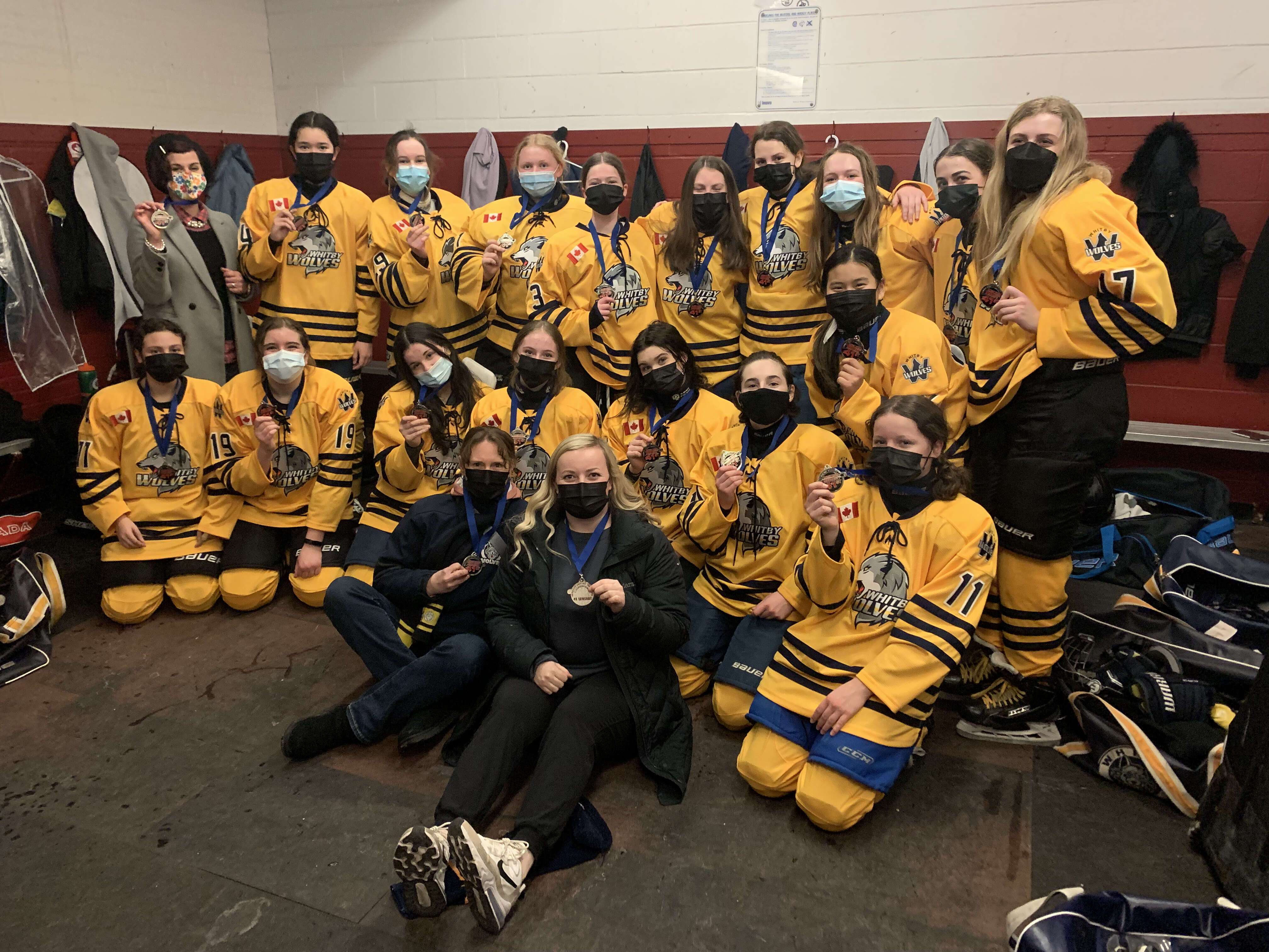 News > U15DS Wins Silver (Whitby Girls Hockey Association)