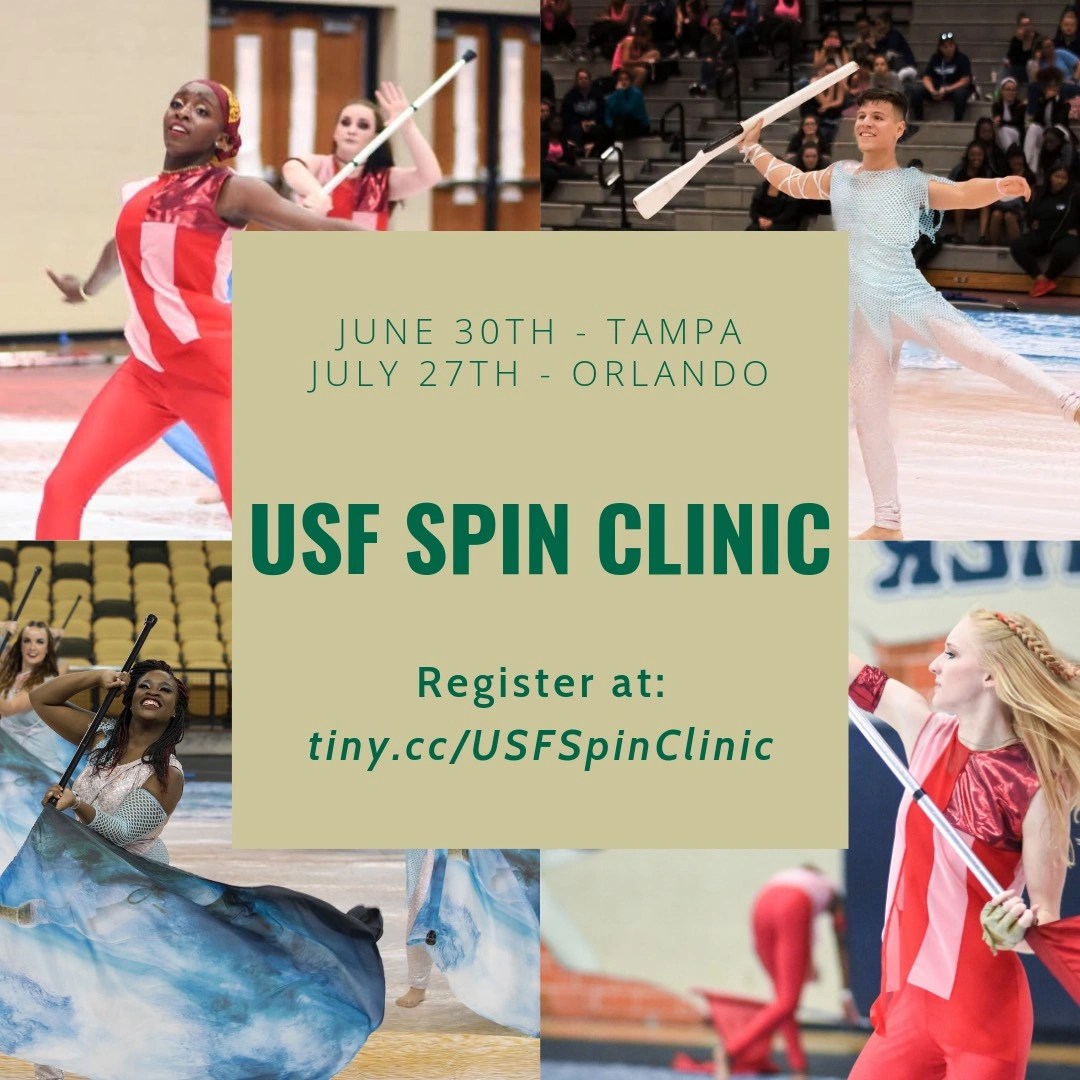 usf summer courses 2023 University of South Florida Summer Spin Clinics WGI