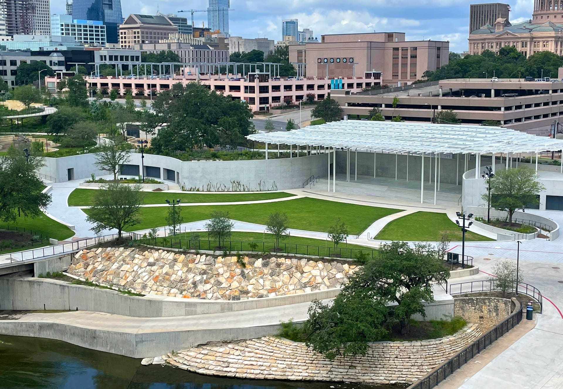 First Look Waterloo Park Downtown Austin's Newest Urban Green Space