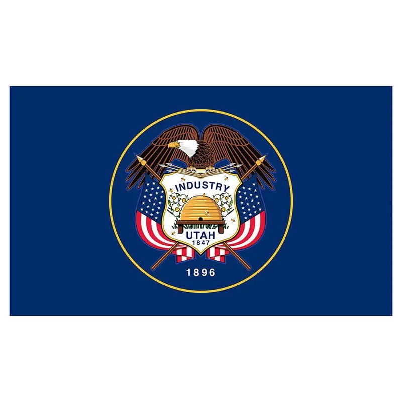 Utah Flag W.G.N Flag & Decorating Co