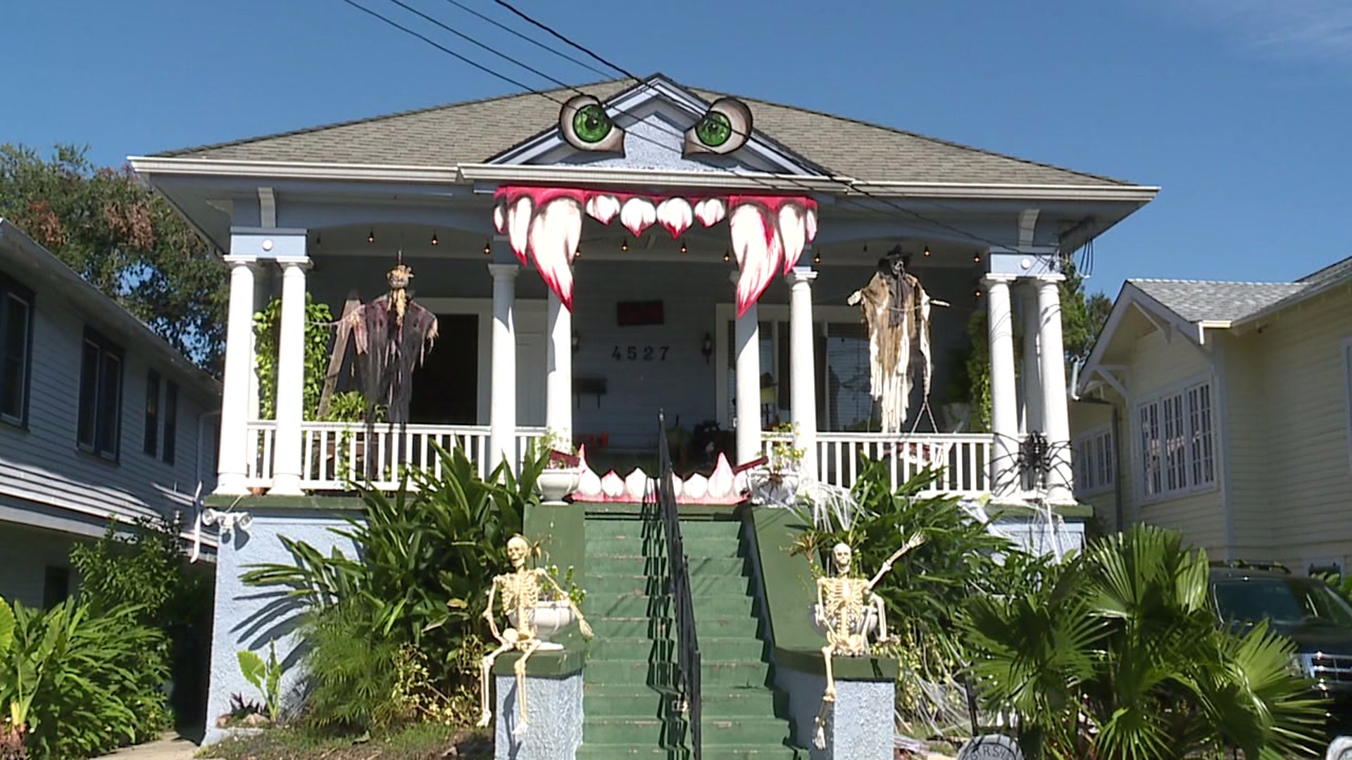 "The Monster House" is a frightening delight in one New Orleans neighborhood