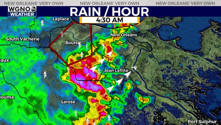 New Orleans Rainfall 2023 New Orleans Weather & 7 Day Forecast | Wgno.com
