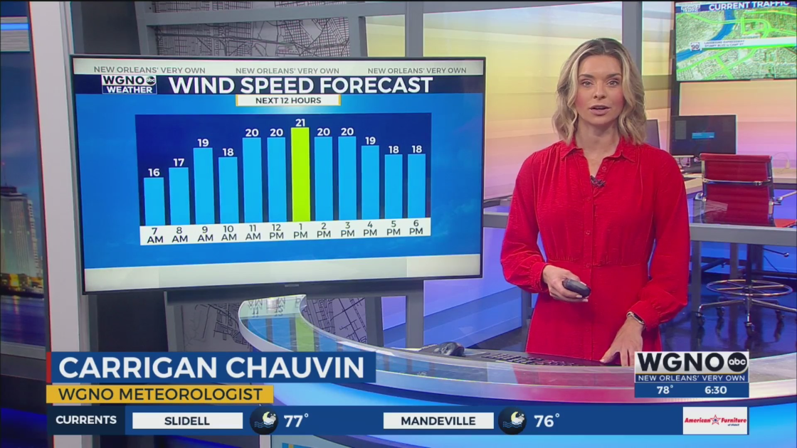 Heat and windy for the remainder of the week