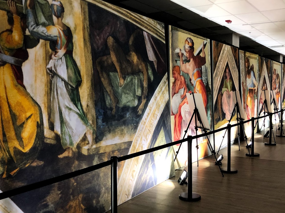 Photos Michelangelo’s Sistine Chapel Exhibition at