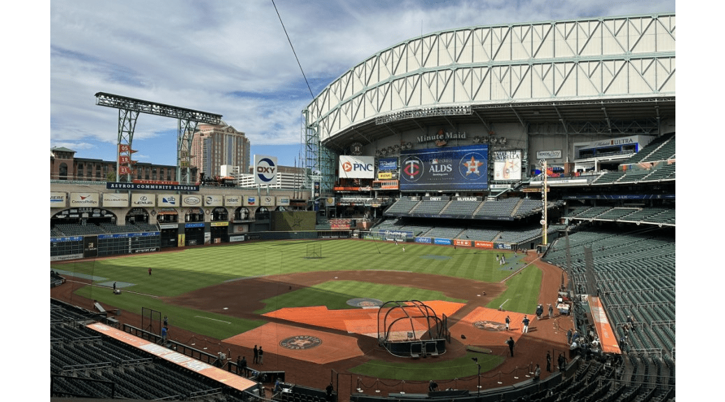 Minute Maid Park roof Will it be open?