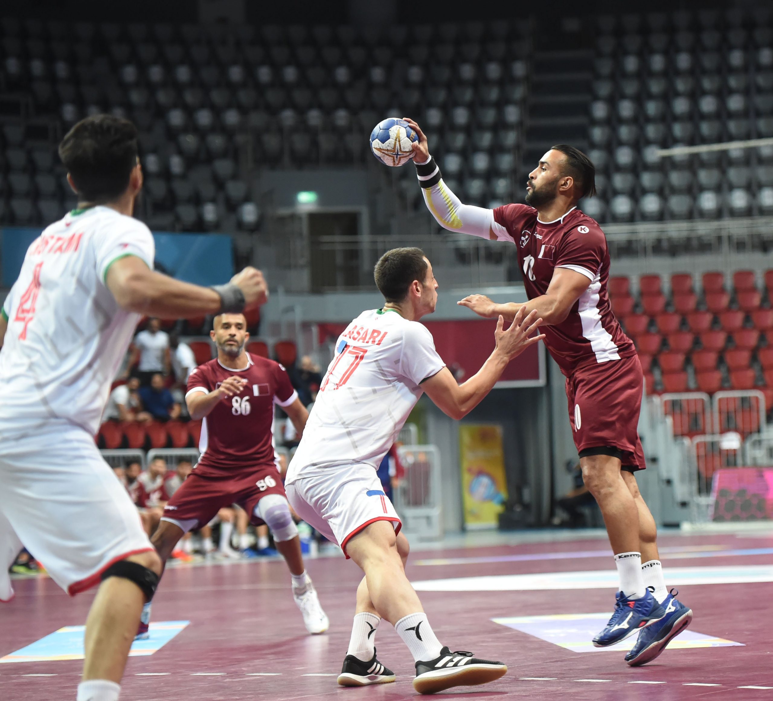 Qatar Defeat Iran in International Handball Championship What's Goin On Qatar