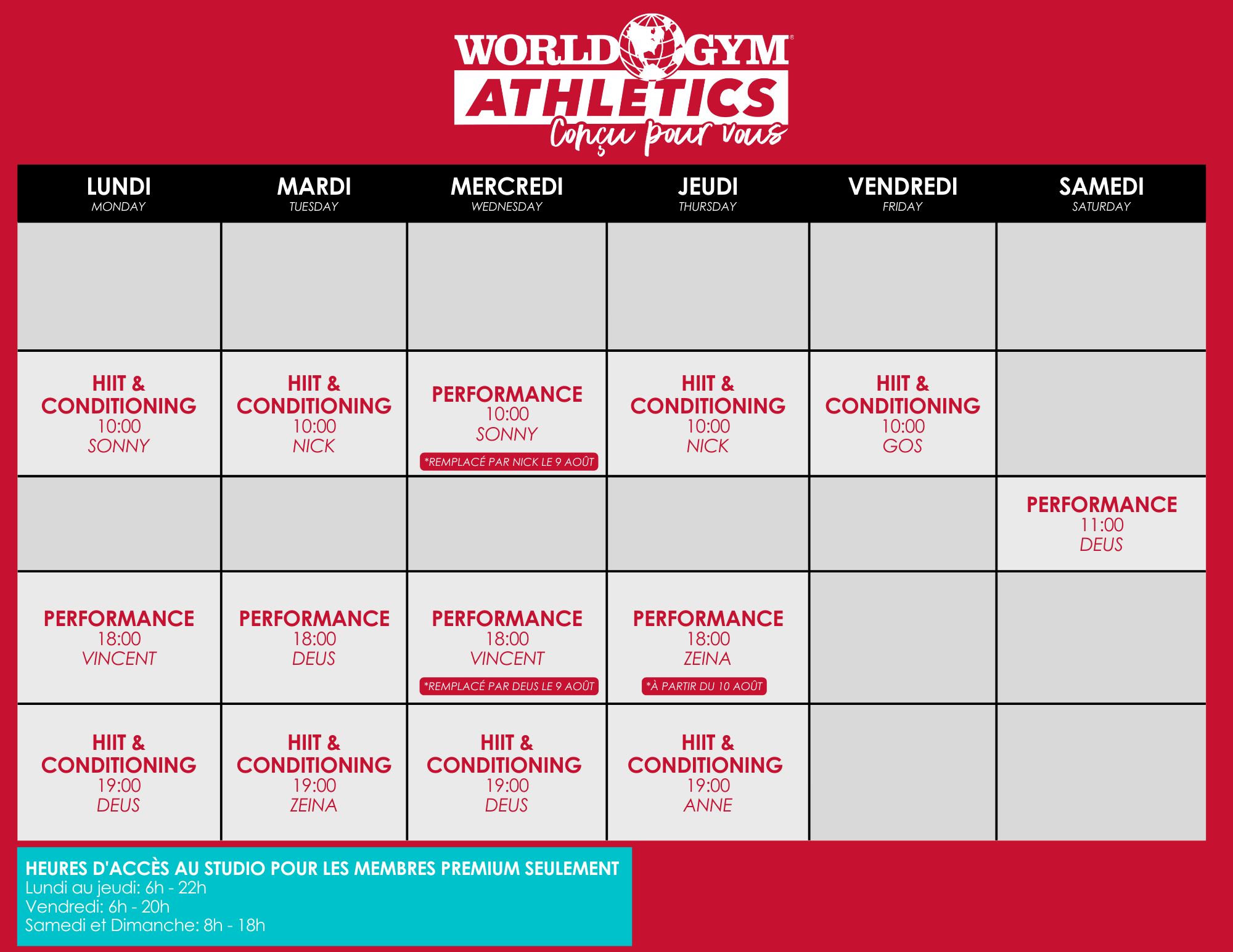 World Gym DollardDesOrmeaux World Gym Québec