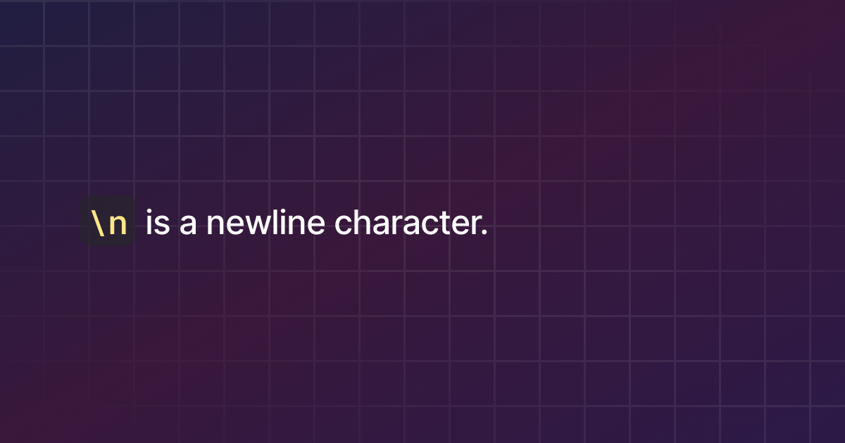 What does &n mean in Java?