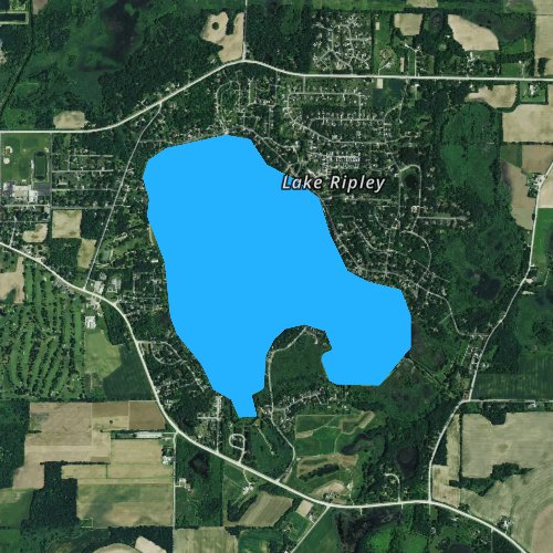 Lake Ripley Map
