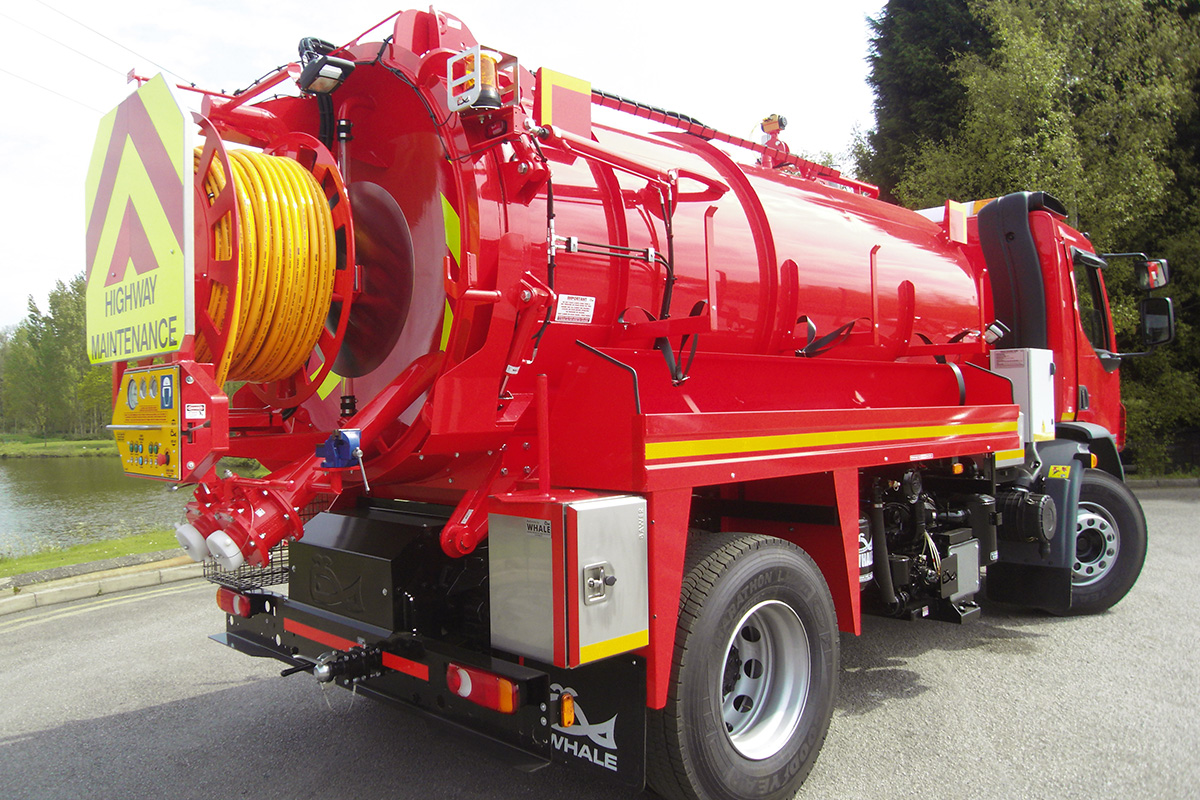 Medium Volume Jet Vac Whale Tankers