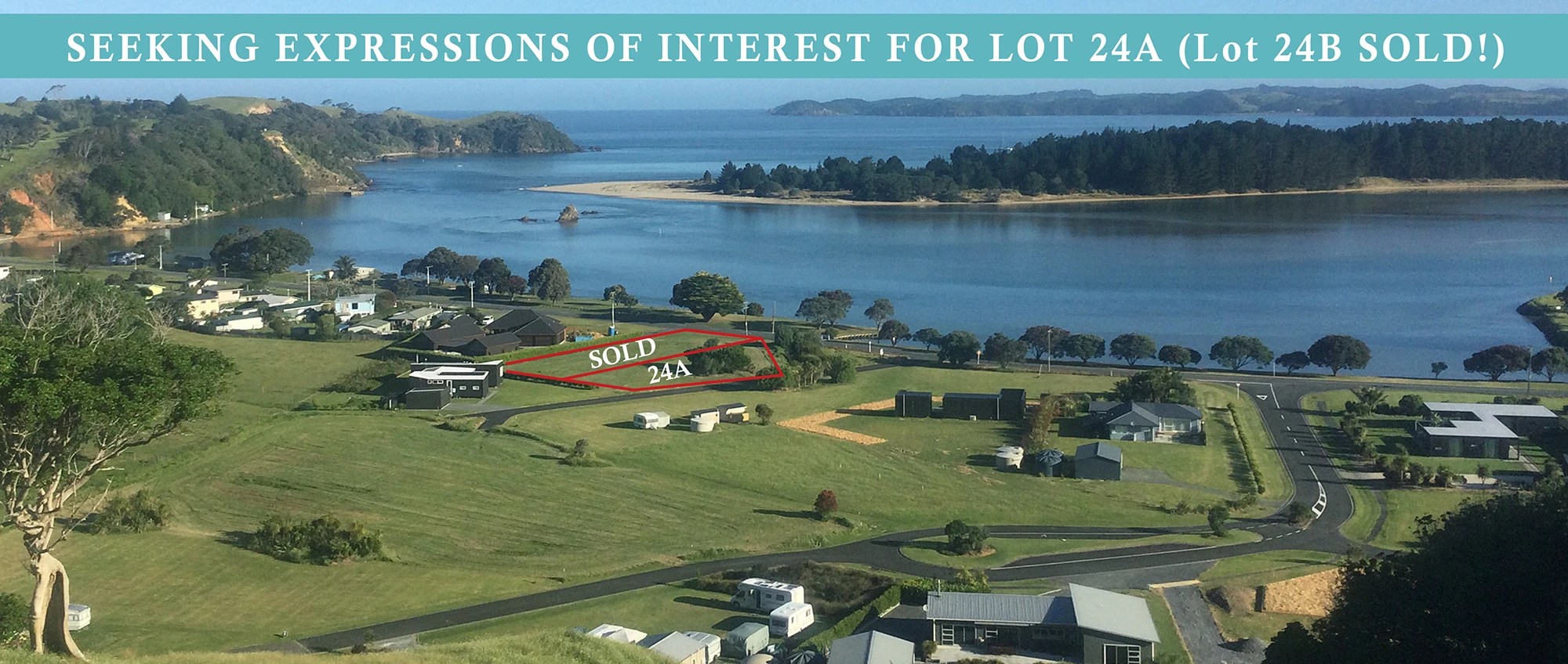 Whananaki Sections for Sale 2 Sections for Sale at Tern Lane