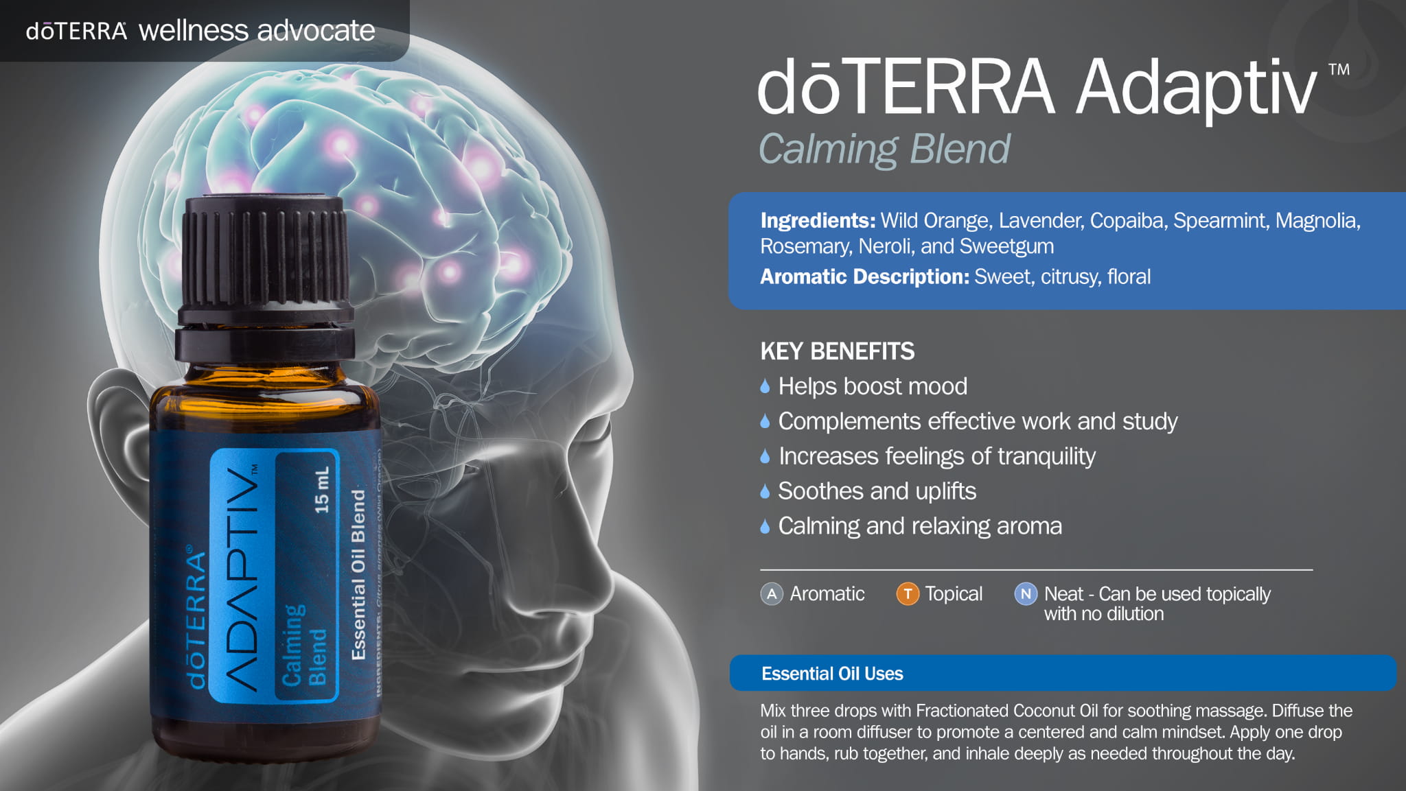 Adaptiv Oil blend Olejki Doterra