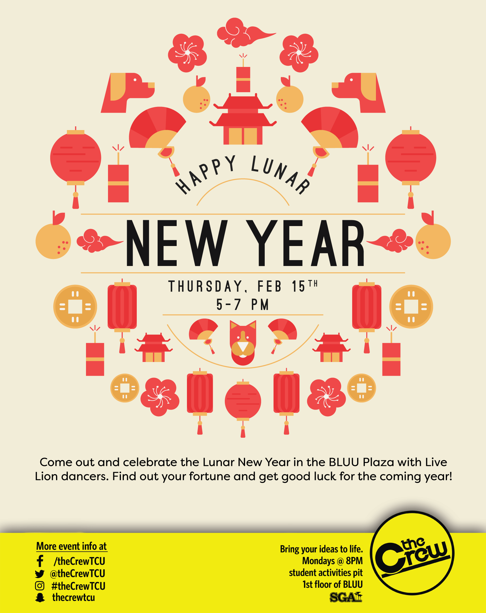 What2DoTCU Happy Lunar New Year