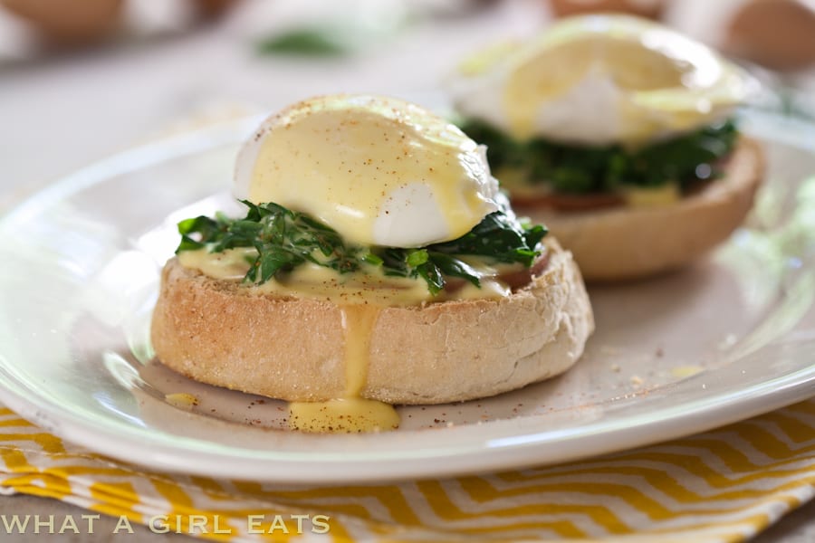Eggs Florentine What A Girl Eats