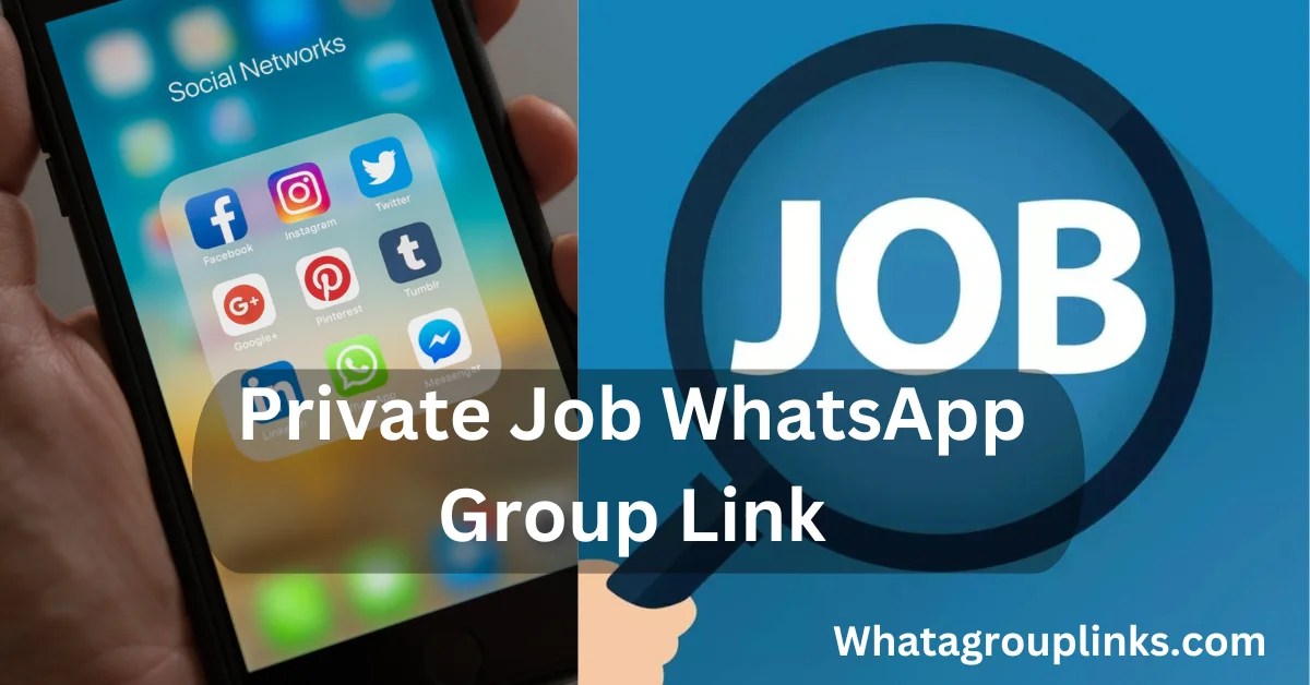 Latest Private Job WhatsApp Group Link [September 2024]