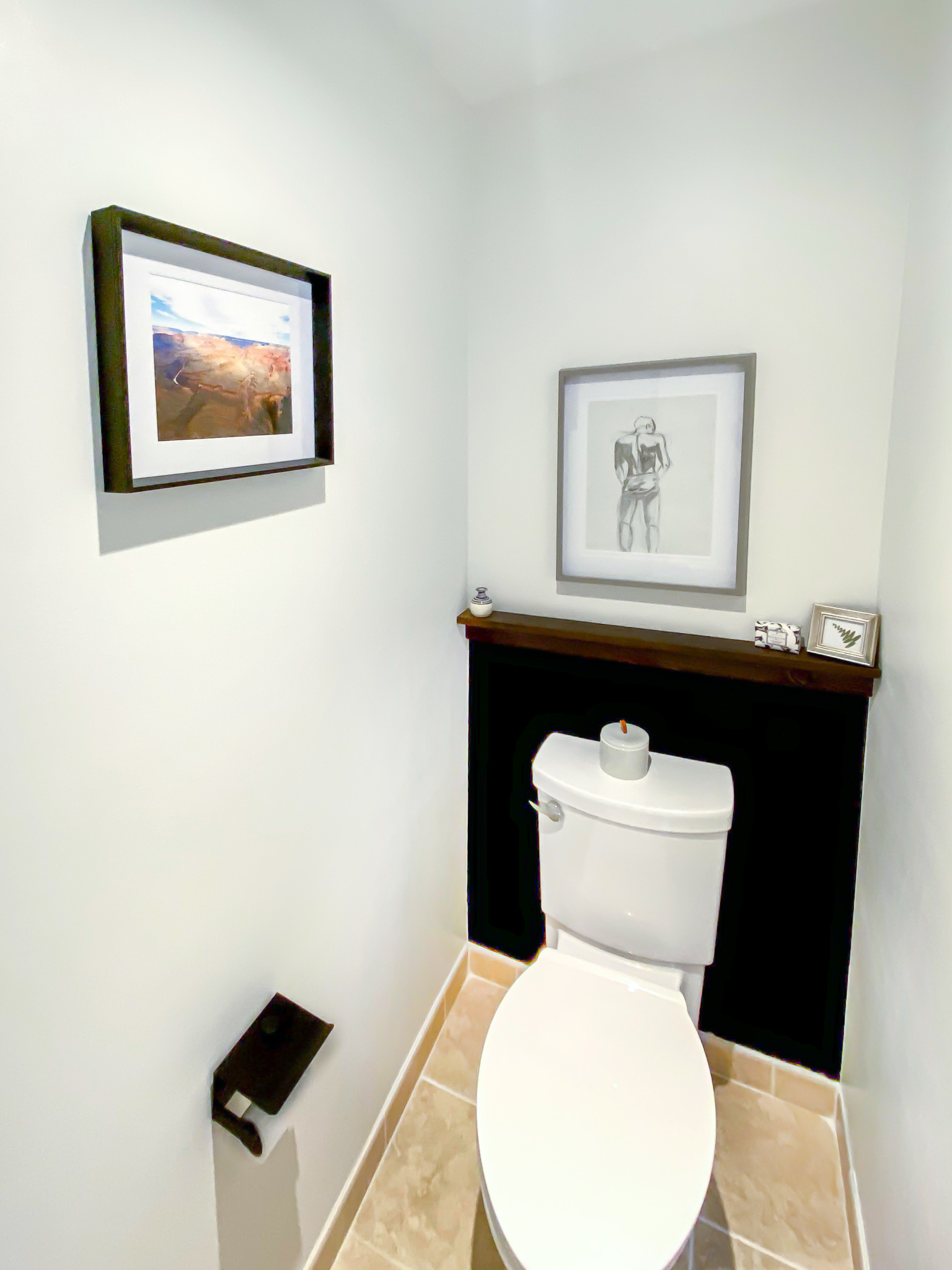 Refresh Your Small Water Closet Easily In One Day What BB Built