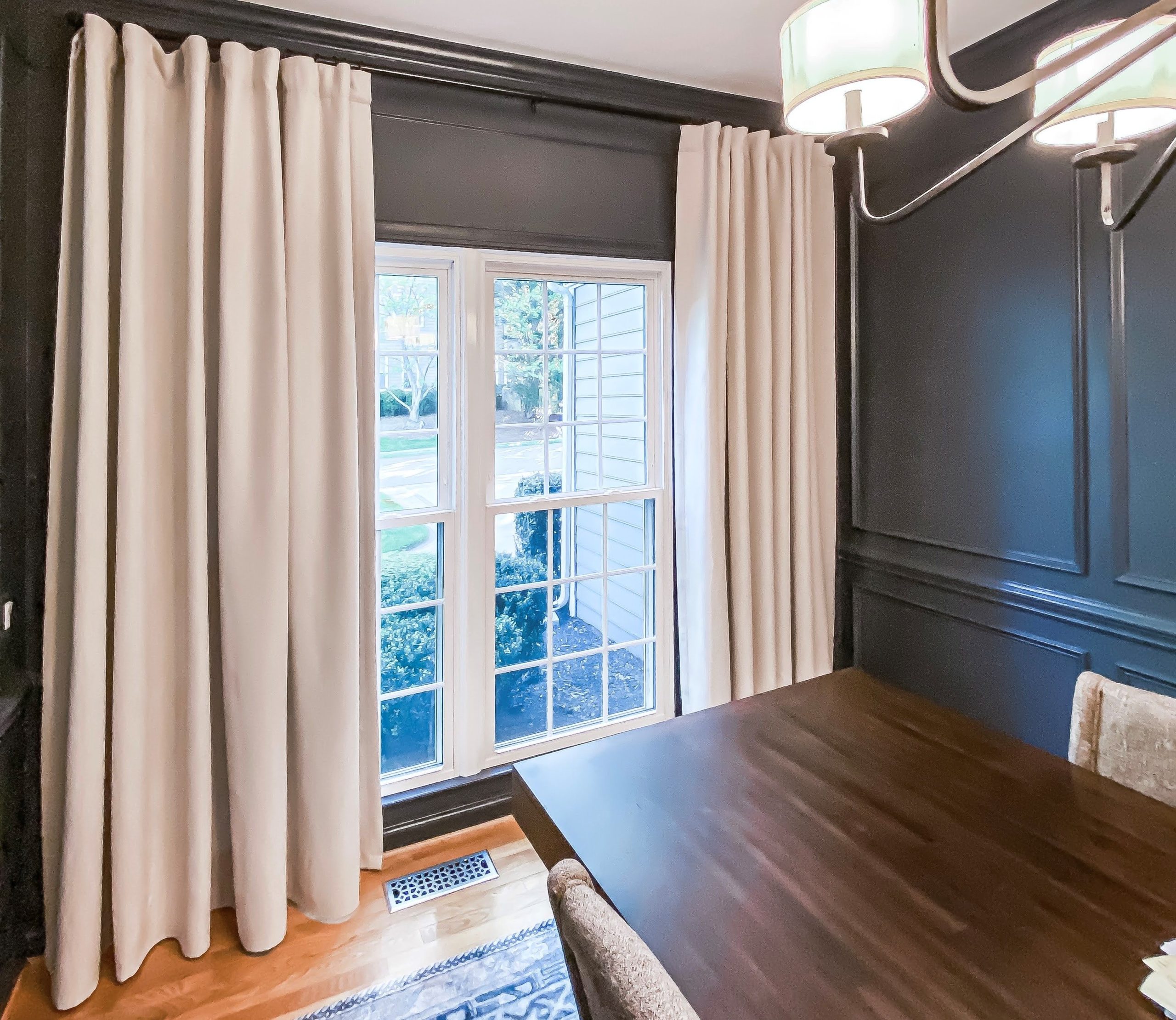 How to Hem Curtains without Sewing What BB Built
