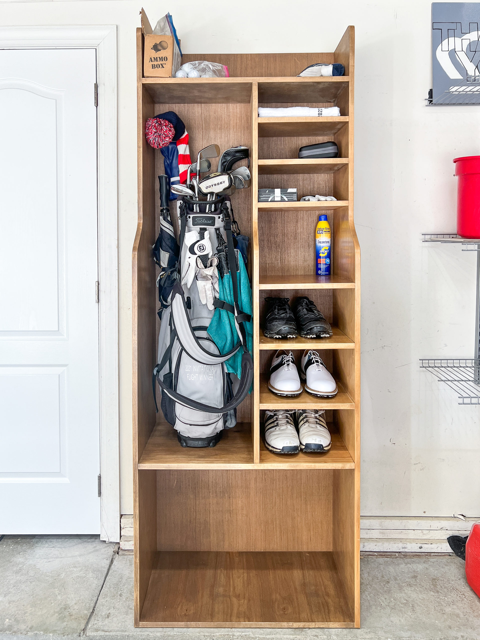 How to Build a Golf Storage Unit What BB Built