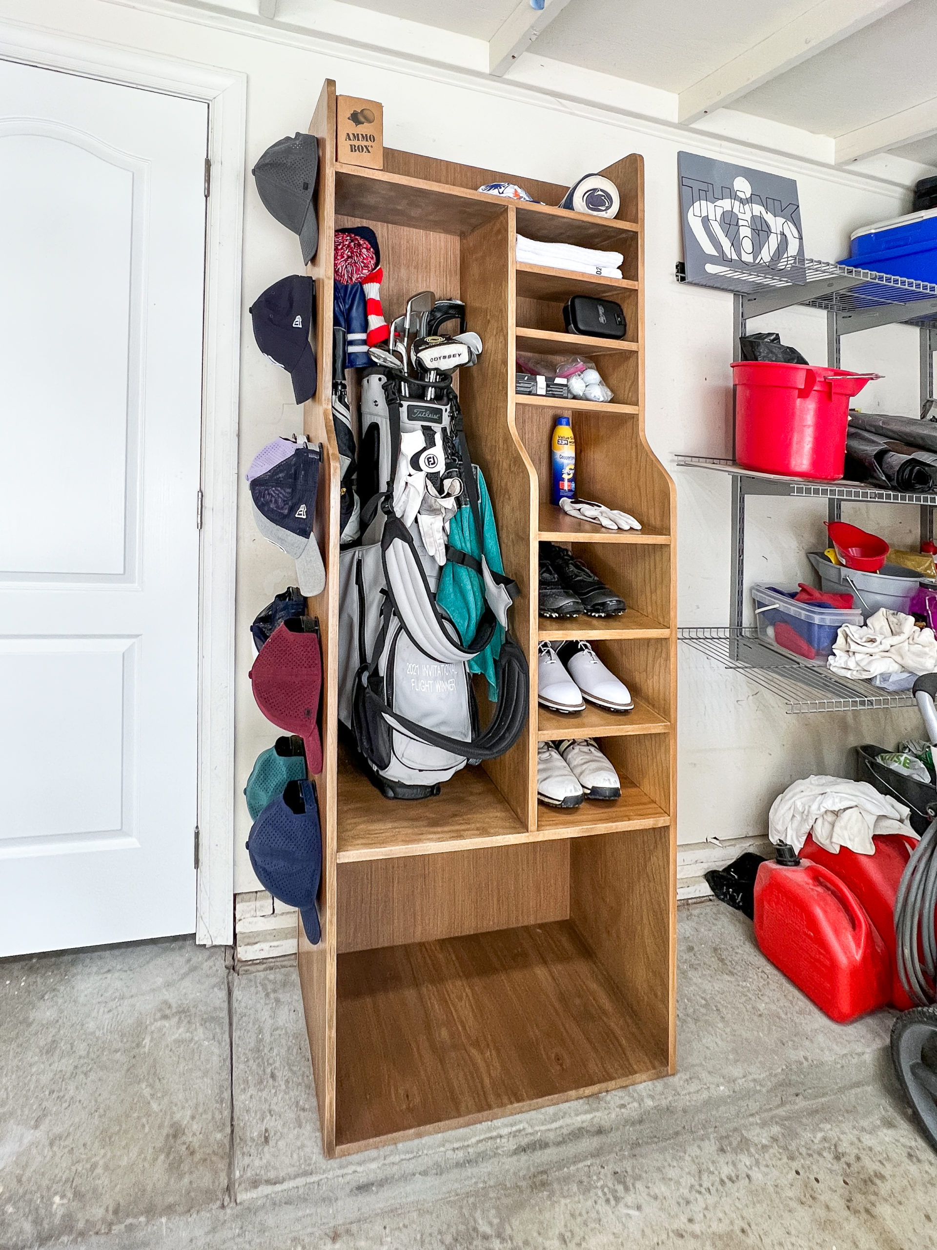 How to Build a Golf Storage Unit What BB Built