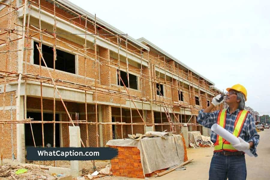 Construction Captions for Instagram with Quotes What Caption?