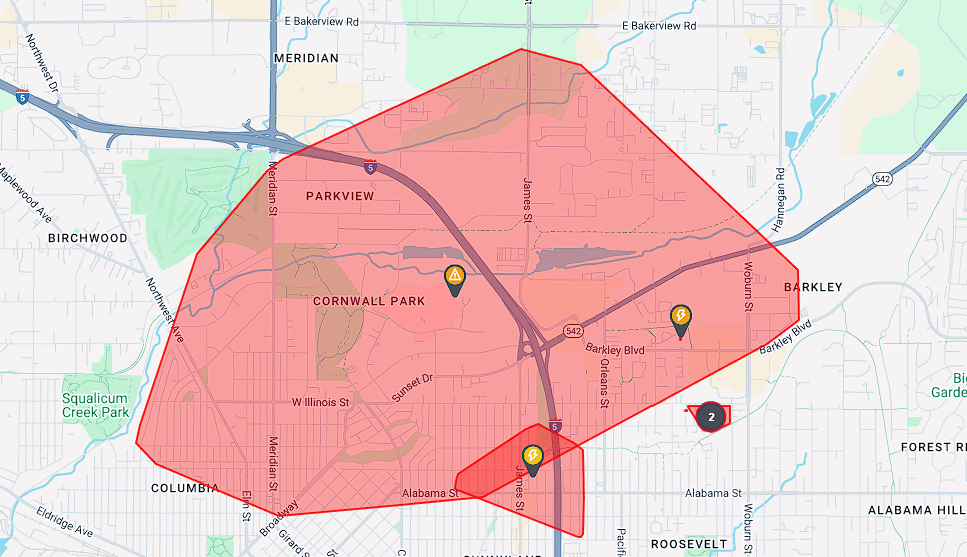 Large Bellingham power outage leaves thousands without power News
