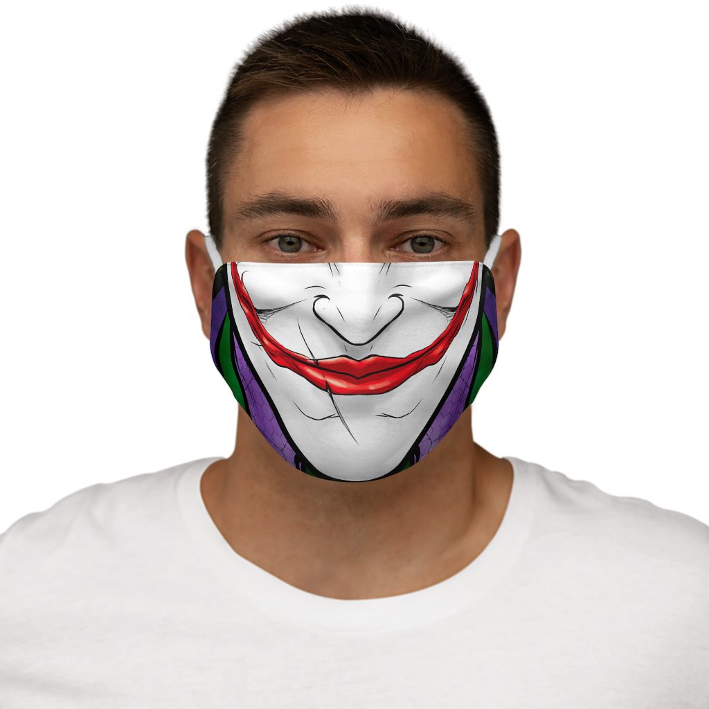 Joker Face Mask Halloween Fashion Cloth Washable Fabric Mouth Mask