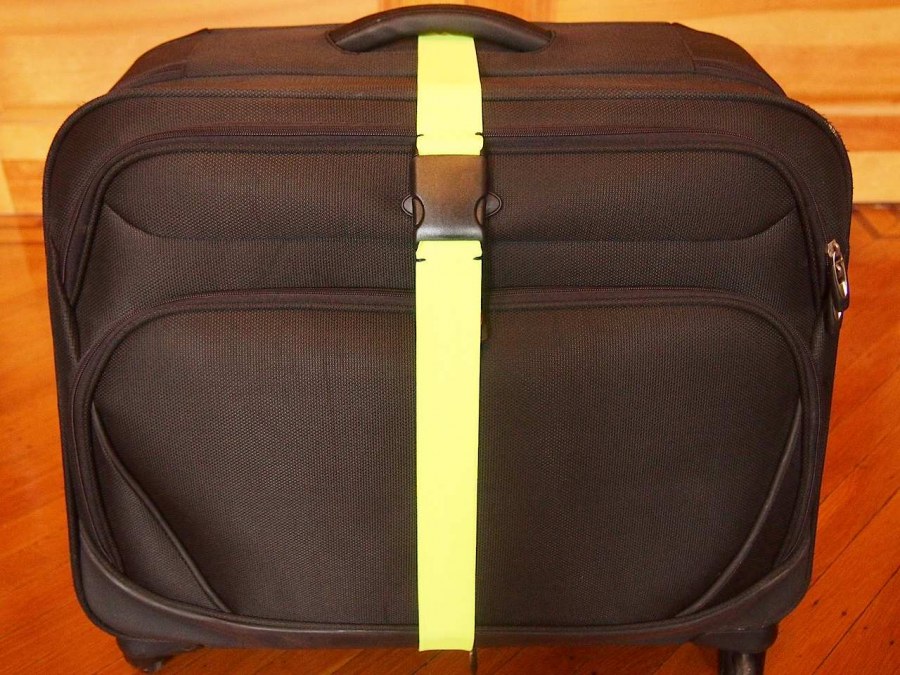 DIY Elastic Luggage Strap what i do