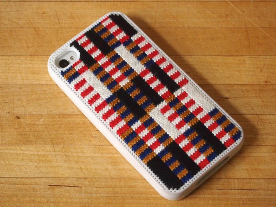 needlepoint iphone case what i do