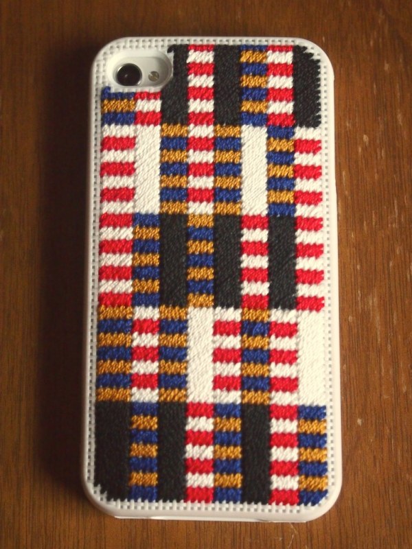 needlepoint iphone case what i do