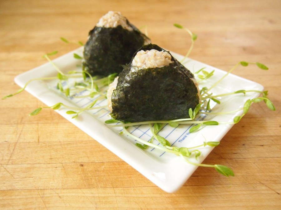 brown rice onigiri what i do