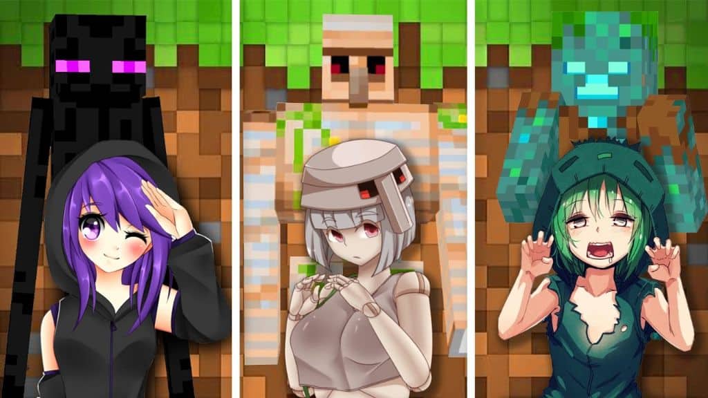 Anime Pvp Texture Pack Bedrock Edition Link Rem 16x Fps Friendly Pvp