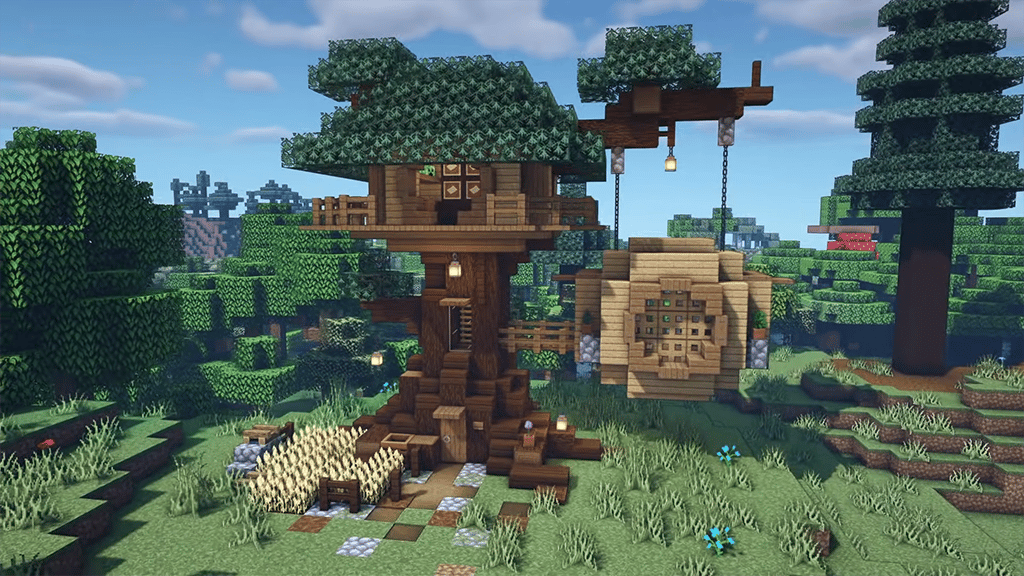 10 Amazing Minecraft Treehouse Ideas - Whatifgaming
