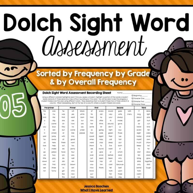 Dolch sight words rusgarry