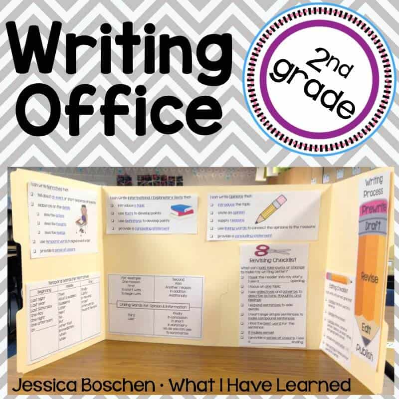 Writing Offices for Second Grade