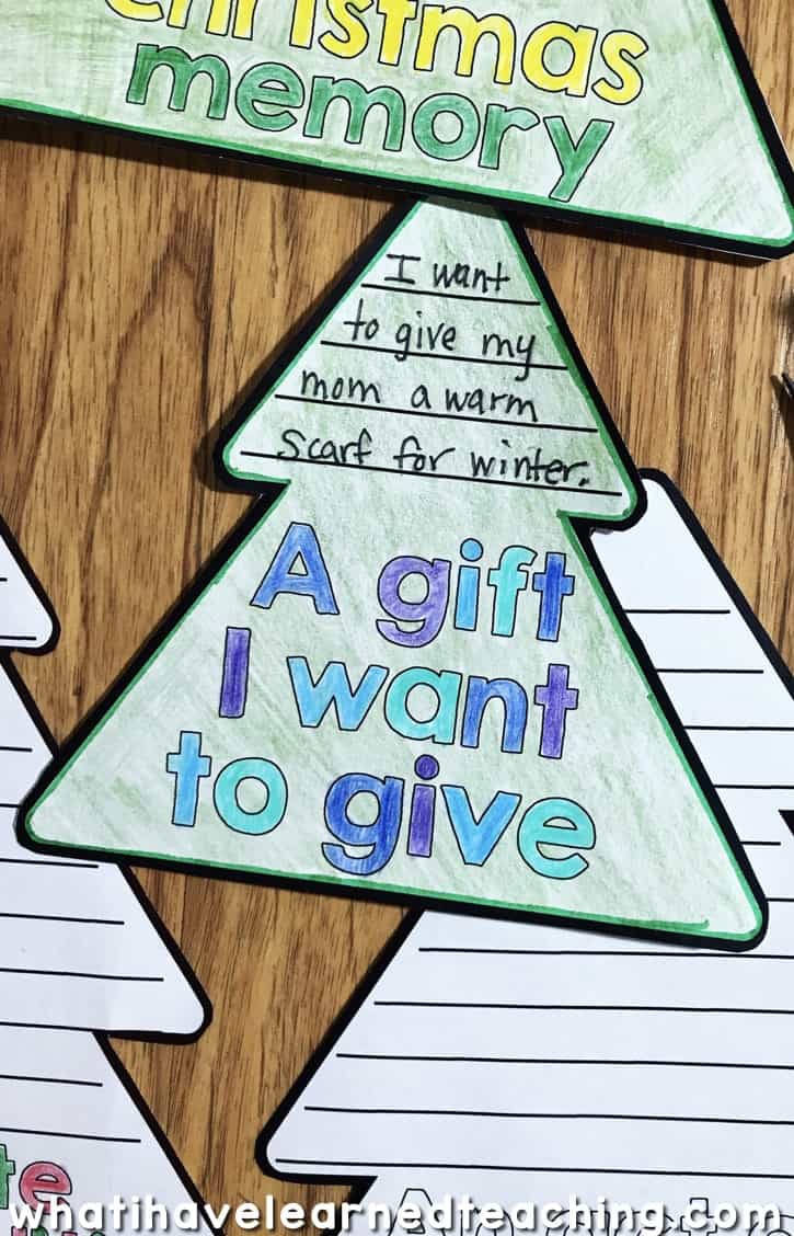 Christmas Craft Flap Book & Writing Activity