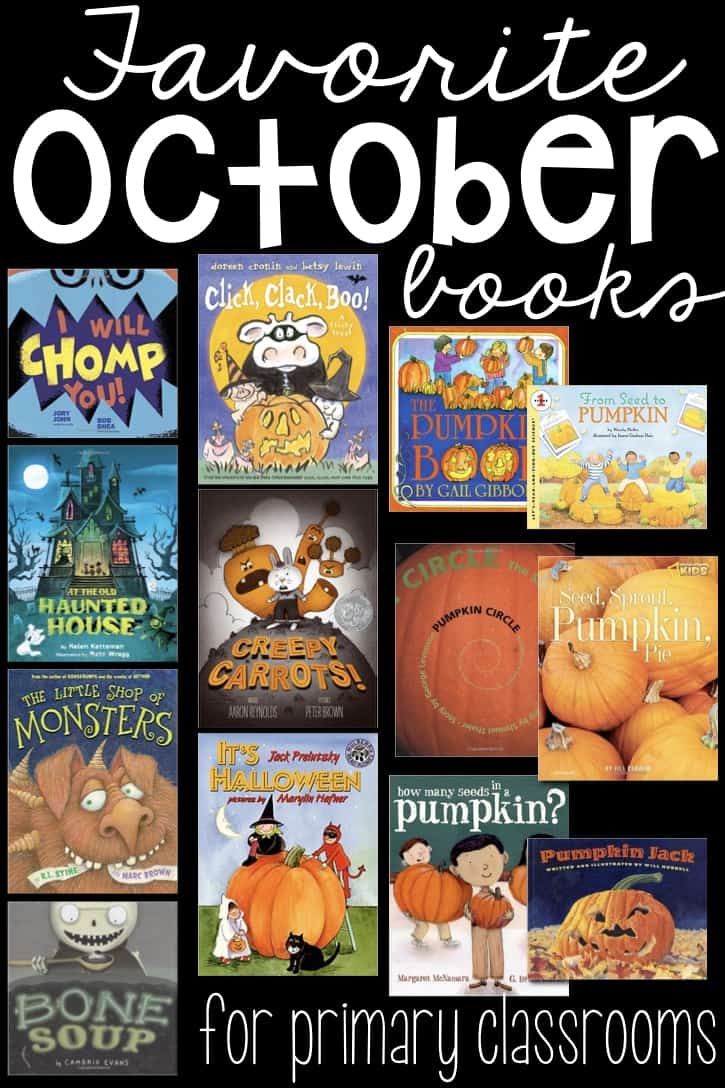 Favorite October Books for the Primary Classroom