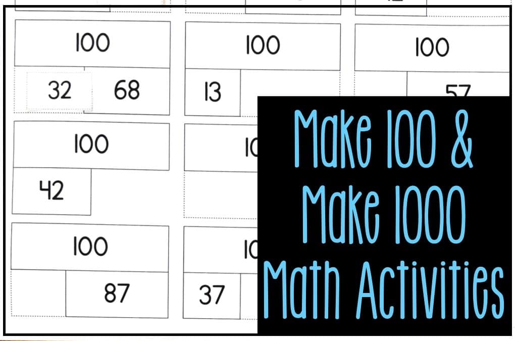Make 100 and Make 1000
