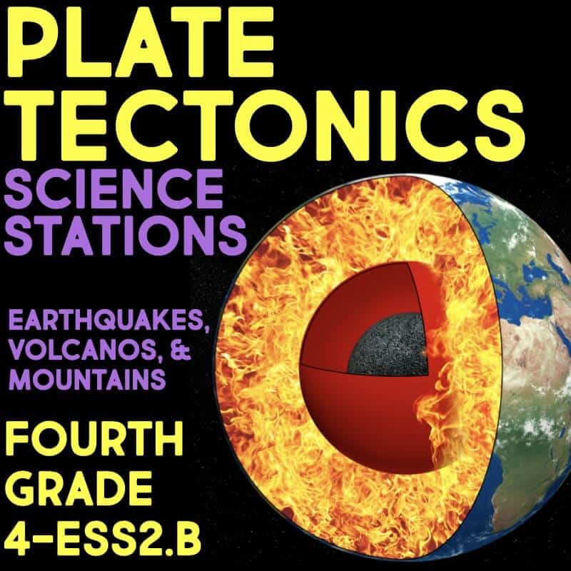 Plate Tectonics Earthquakes, Volcanoes & Mountains BUNDLE