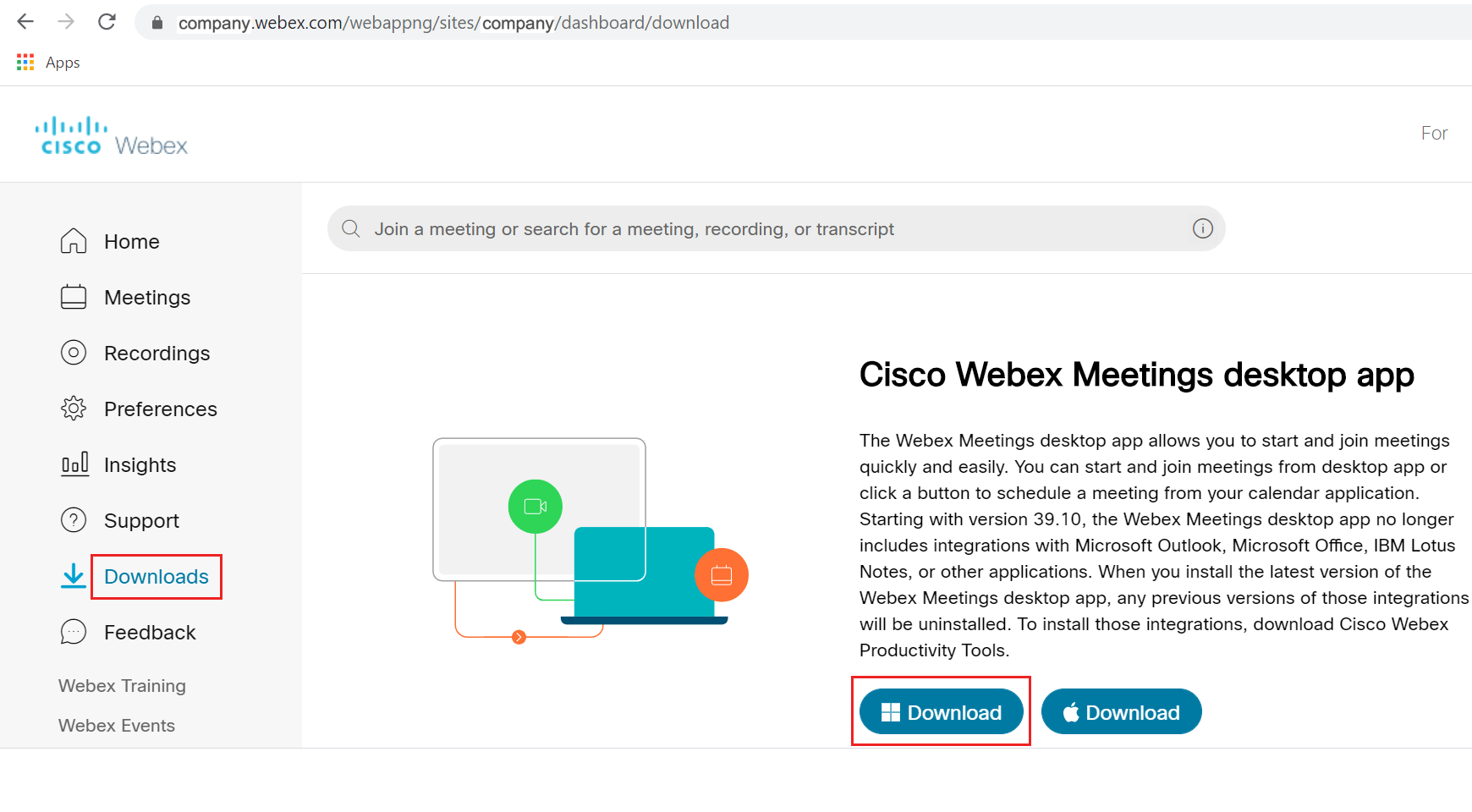 How to Install Cisco WebEx desktop app on Windows WhatisMyLocalIP