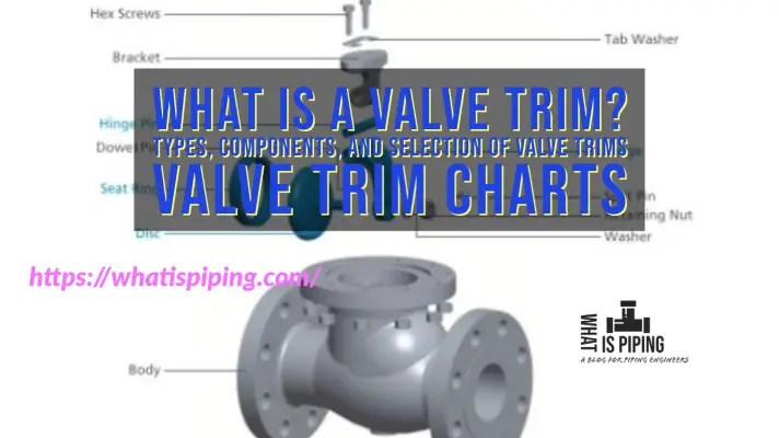 What is a Valve Trim? Types, Components, and Selection of Valve Trims