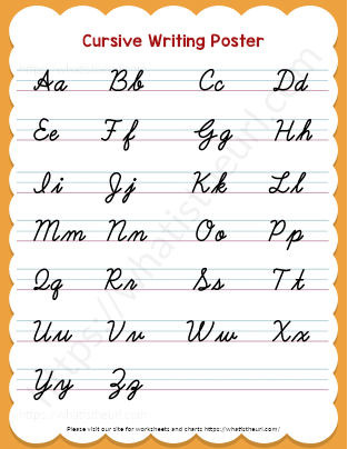 Enhance Your Handwriting Skills: Introducing Our Poster with Both