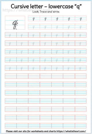 Cursive Lowercase Letters Worksheets - Your Home Teacher