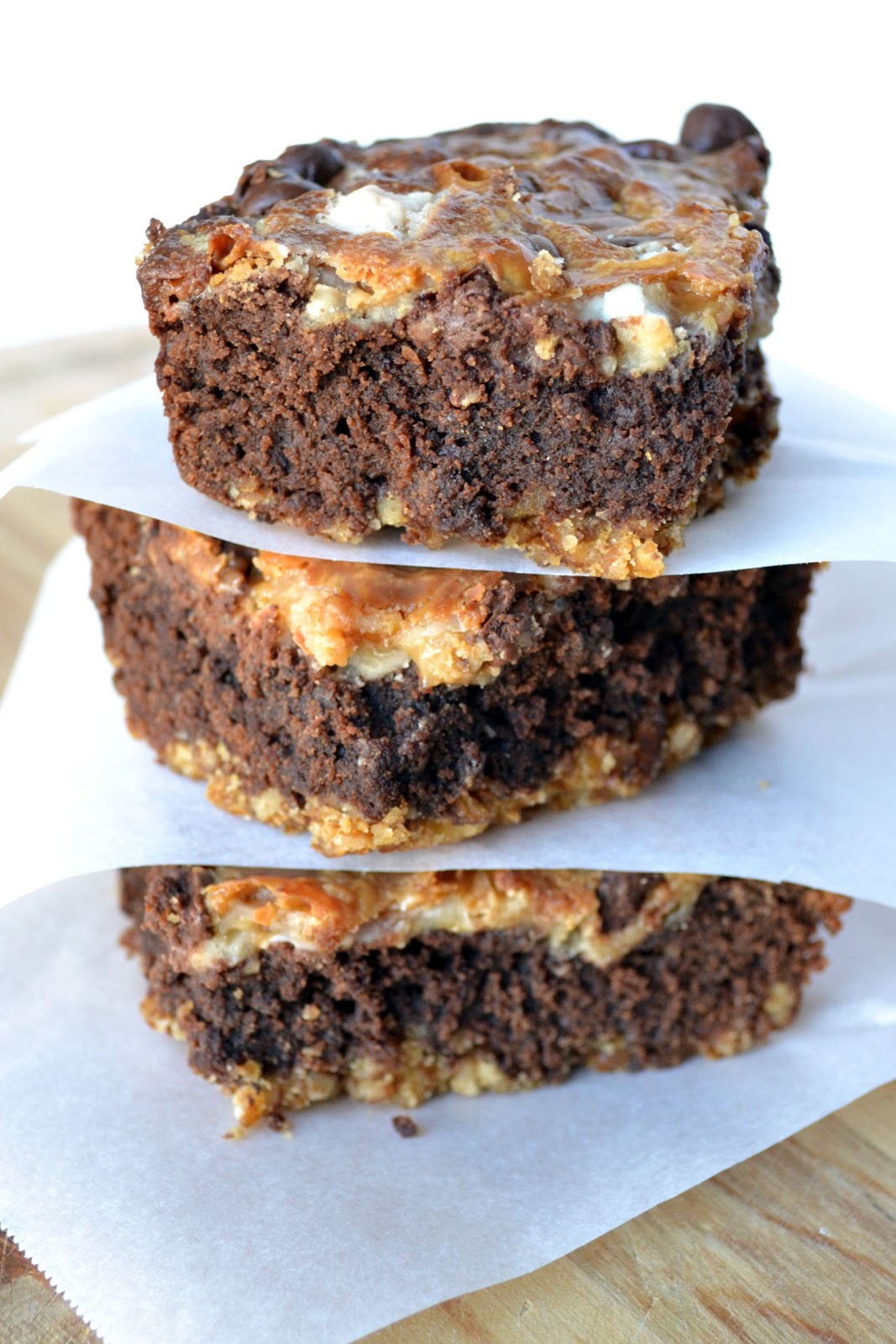 sweetened condensed milk brownies What Katie's Baking