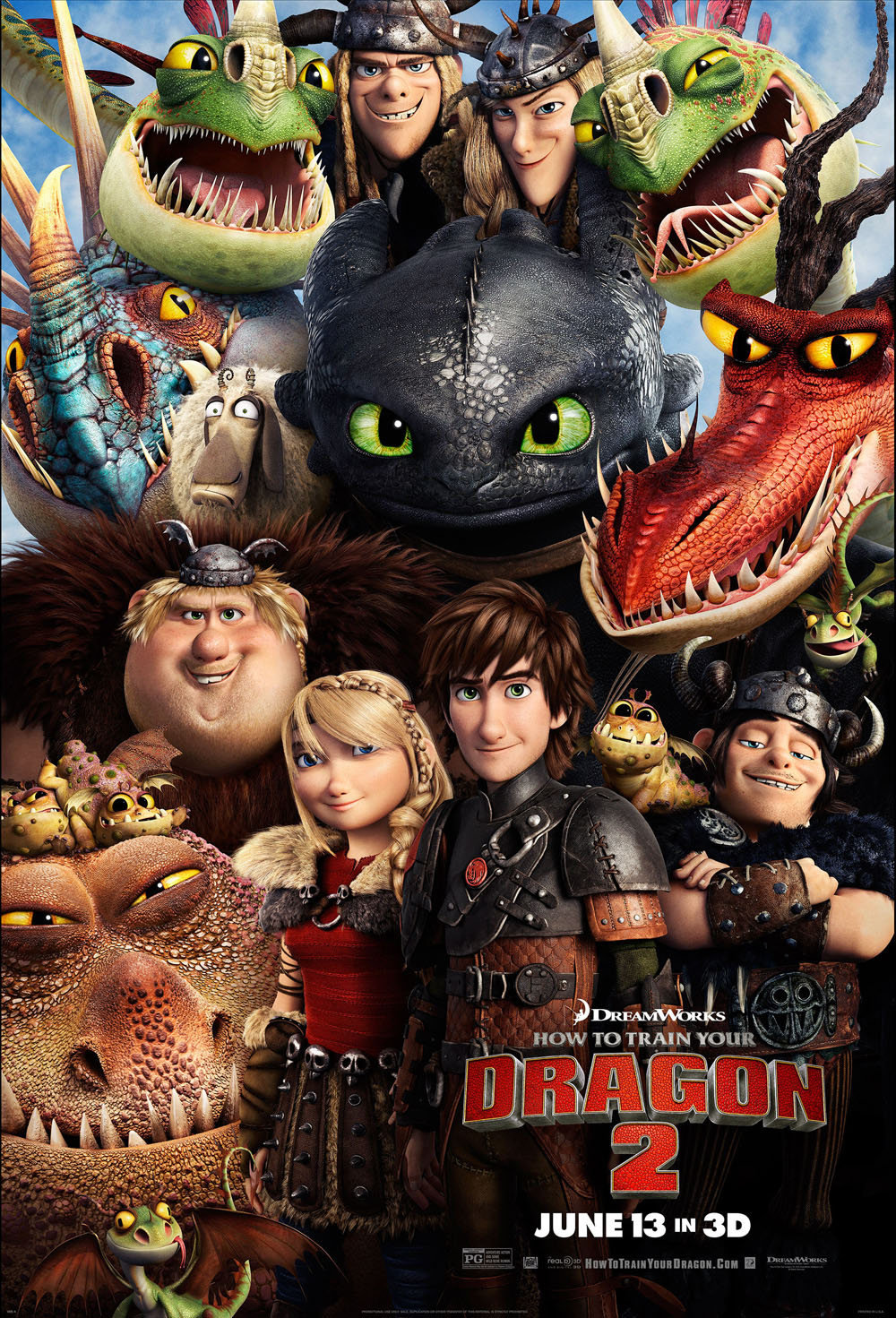 How To Train Your Dragon 2 is Flying Into Theaters on June 13th! 
