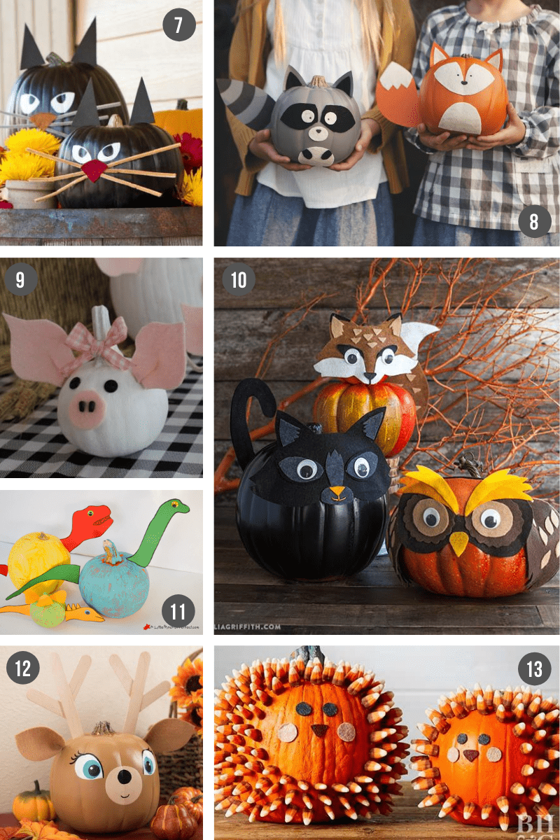70 Creative, NoCarve Pumpkin Decorating Ideas for Kids what moms love