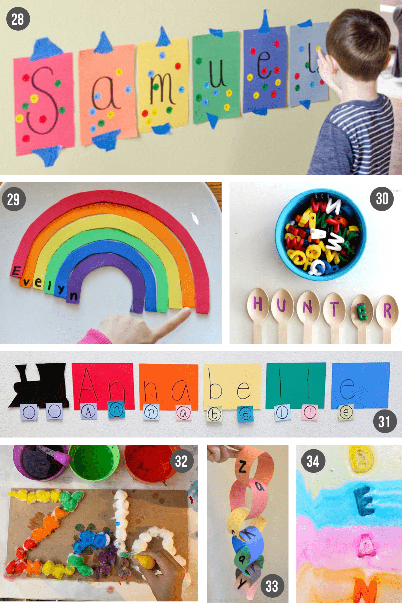 100+ Genius Name Activities For Preschool & Kindergarten - What Moms Love