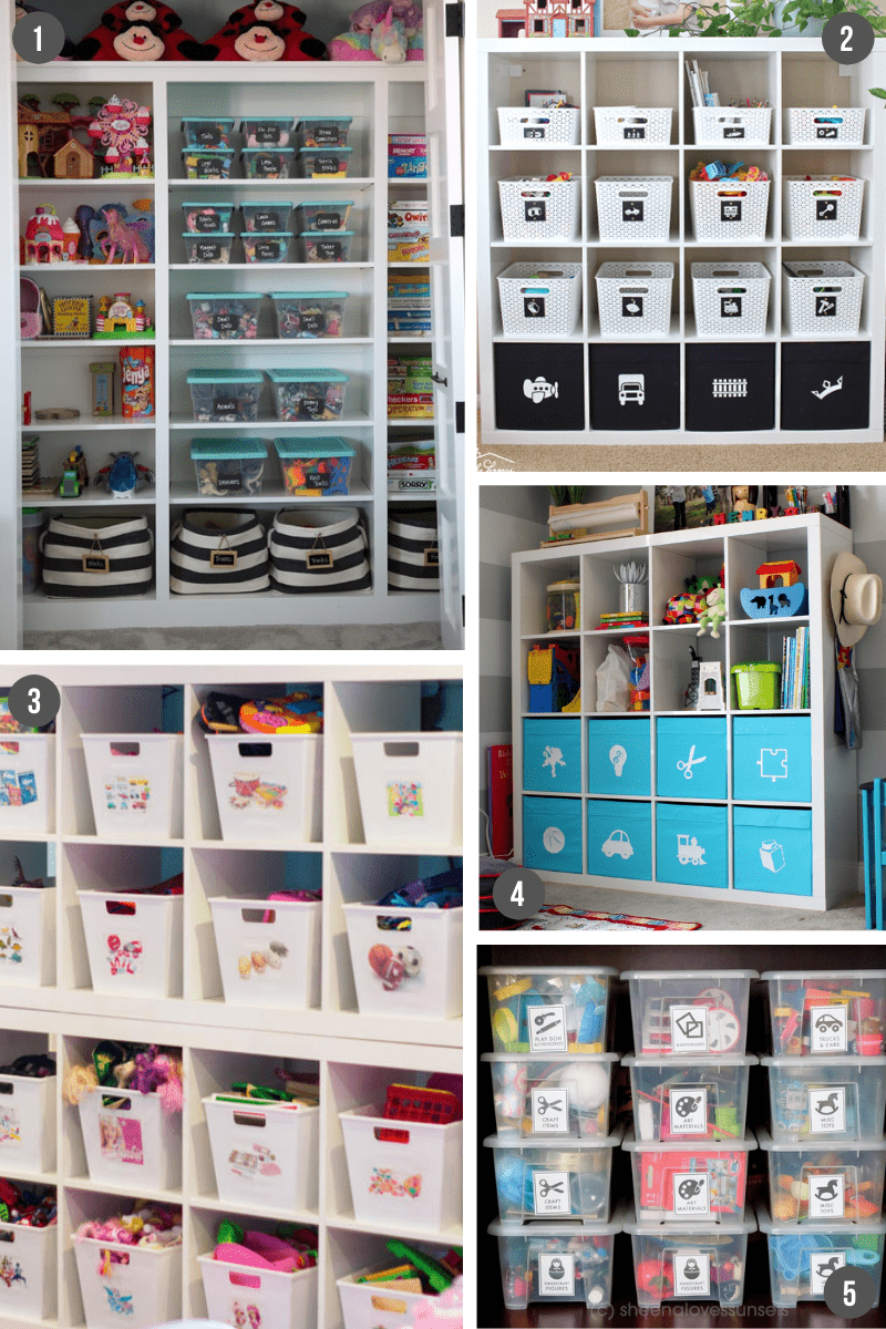 VERY BEST Toy Storage + Organization Ideas For Your Kids' Playroom (& Beyond!)